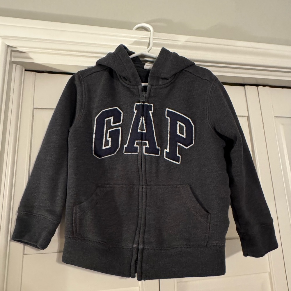 GAP Kids Gray Hoodie - Boys size 5